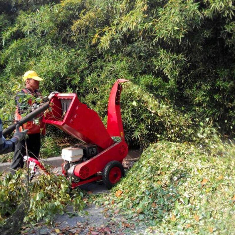 移動式（shì）樹枝粉碎機