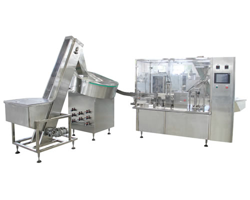 YGF係列易折塑料瓶（píng）口服液劑灌裝機